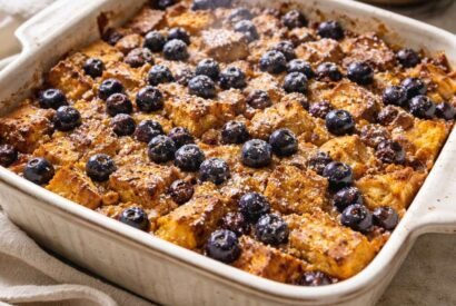 Thumbnail for Blueberry French Toast Casserole