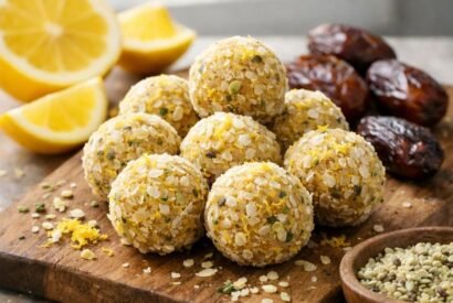 Thumbnail for Zesty No-Added-Sugar Lemon Drop Energy Balls
