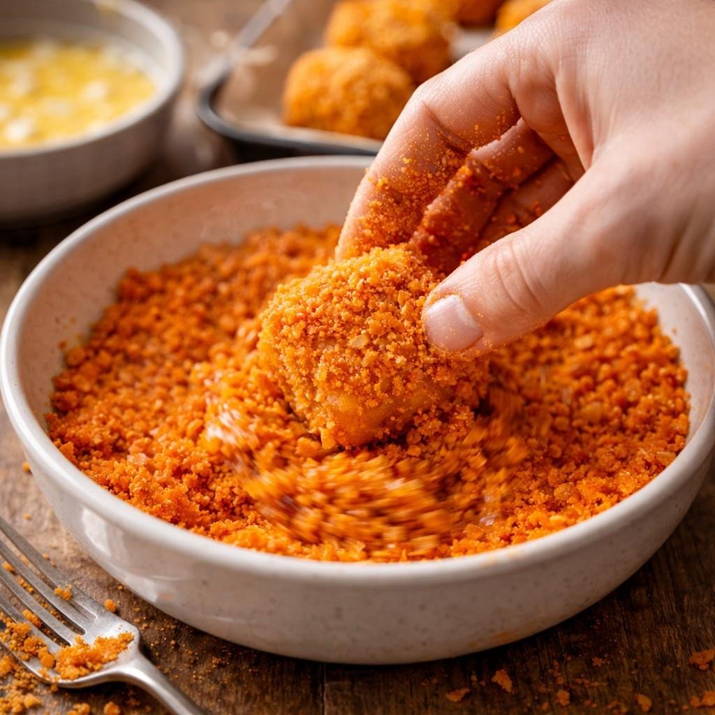 Fried Cheese-Stuffed Doritos Bites