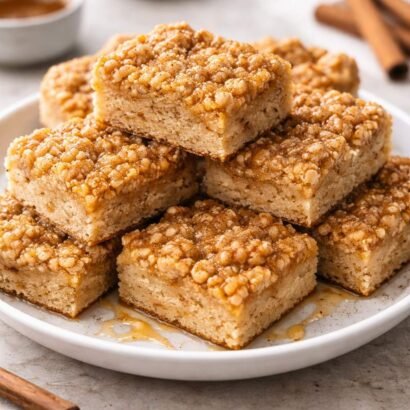 Honey Cinnamon Dessert Bars