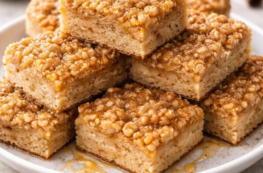 Honey Cinnamon Dessert Bars