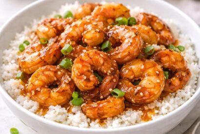 Thumbnail for High-Protein Honey Garlic Shrimp Skillet in 20 Minutes
