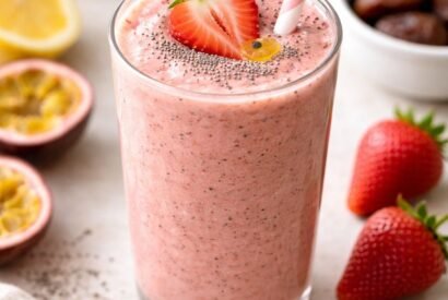 Thumbnail for No-Added-Sugar Strawberry Passion Smoothie