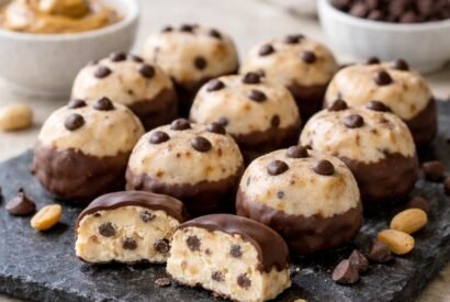 Thumbnail for Chocolate Chip Greek Yogurt Peanut Butter Freezer Bites