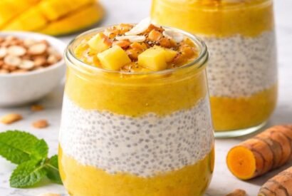 Thumbnail for Coconut Mango Turmeric Chia Pudding – Tropical Make-Ahead Breakfast