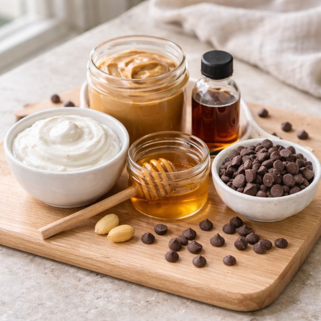 chocolate peanut butter yogurt ingredients