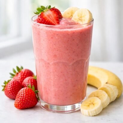 strawberry banana smoothie