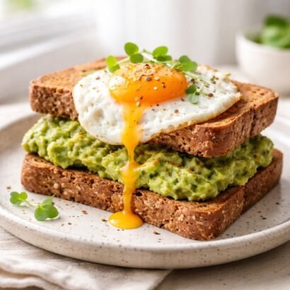 Avocado egg sandwich