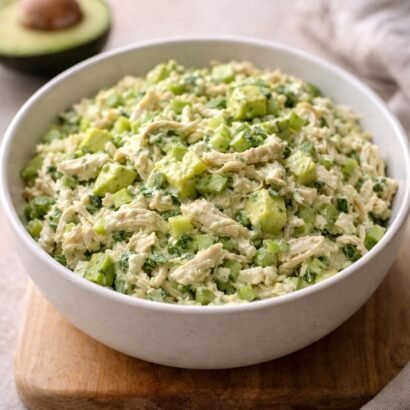 Avocado ranch chicken salad
