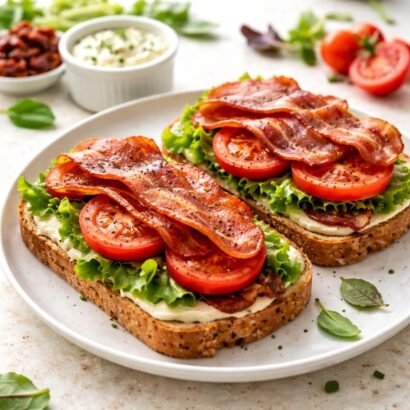 BLT breakfast sandwiches