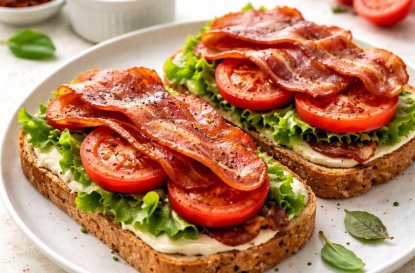 BLT breakfast sandwiches