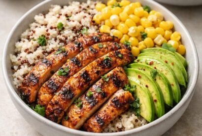 Thumbnail for Meal-Prep Chili-Lime Chicken Bowls