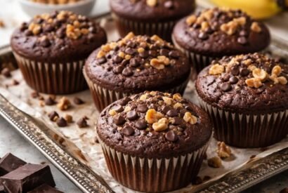 Thumbnail for High-Protein Chocolate Muffins (Moist & Rich)
