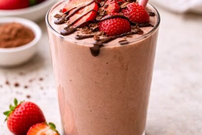 Thumbnail for Chocolate Covered Strawberry Protein Smoothie