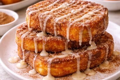 Thumbnail for Churro French Toast with Cinnamon Sugar Coating