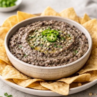 Creamy Black Bean Dip