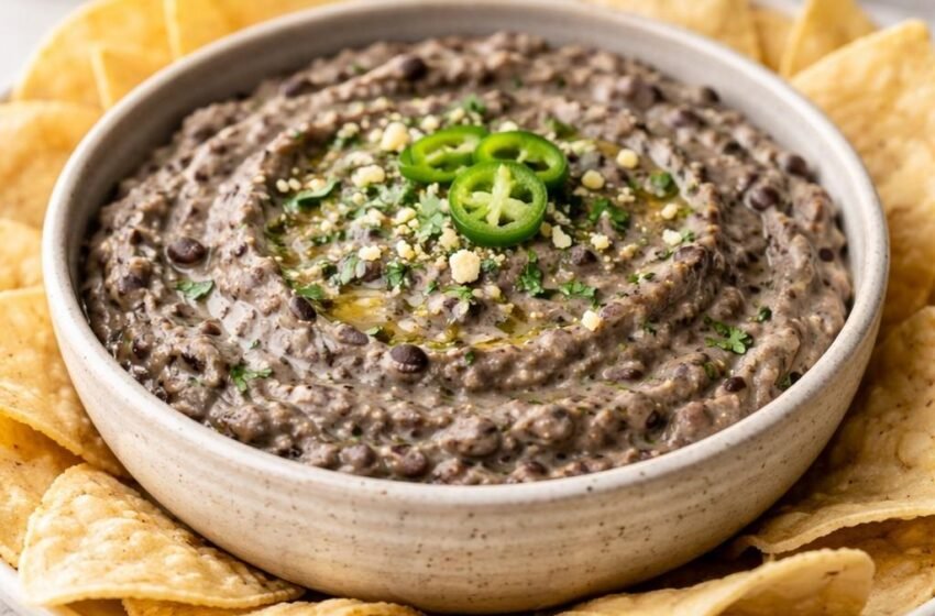 Creamy Black Bean Dip