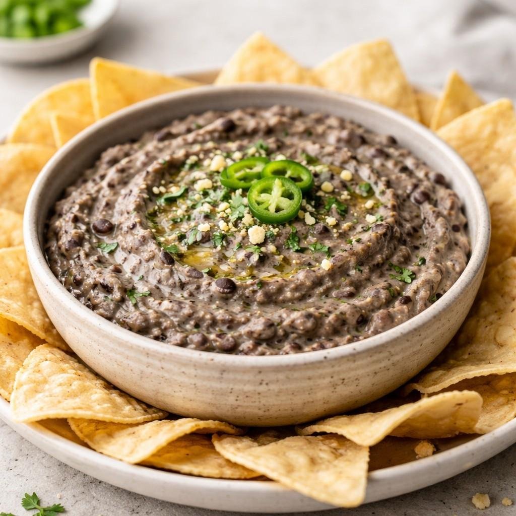 Creamy Black Bean Dip