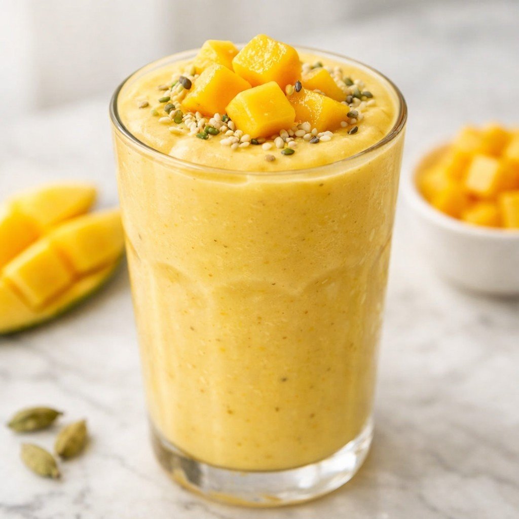 Creamy Mango Lassi Smoothie