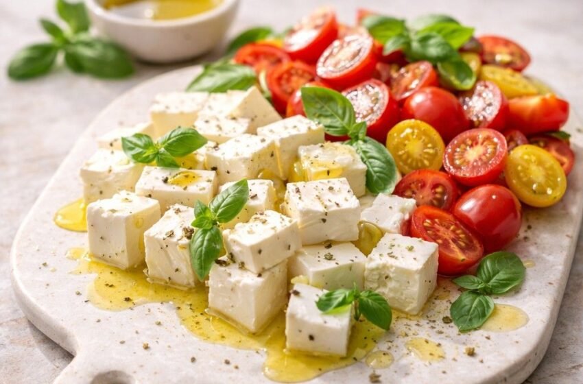 Feta Cherry Tomato Party Platter