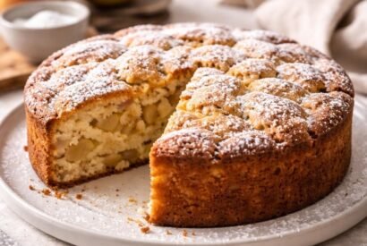 Thumbnail for Easy French Apple Cake with Fresh Apples – Classic Rustic Dessert