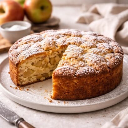 French apple cake