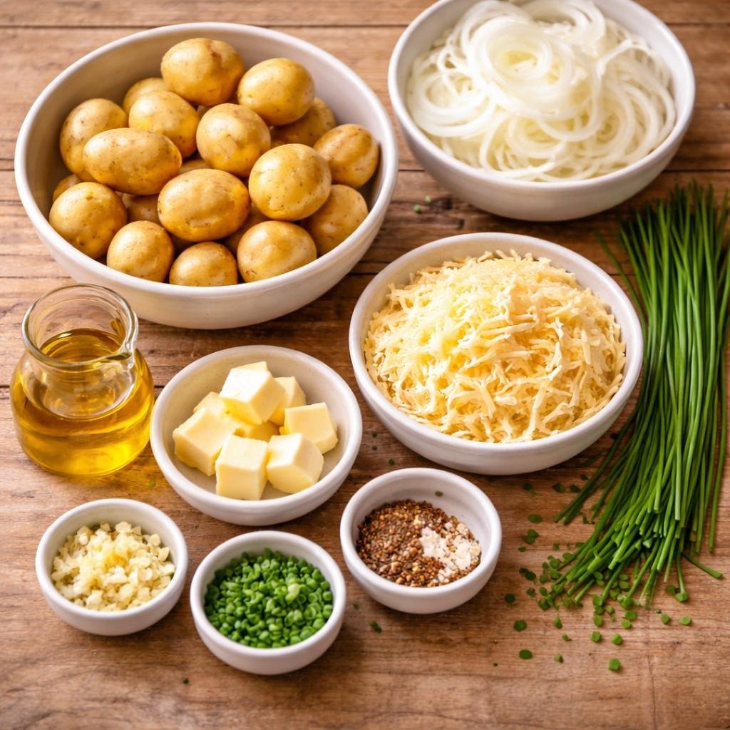 French onion smashed potato ingredients