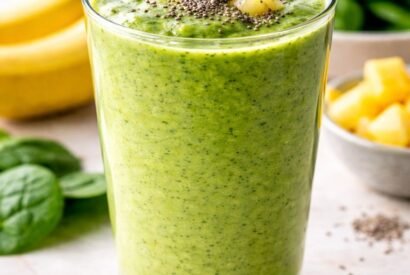 Thumbnail for Refreshing Tropical Green Smoothie