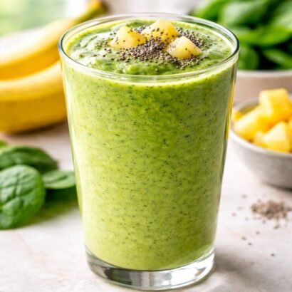 Fresh green smoothie