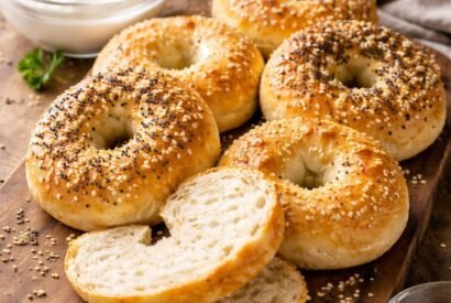 Thumbnail for 3 Ingredient Greek Yogurt Protein Bagels