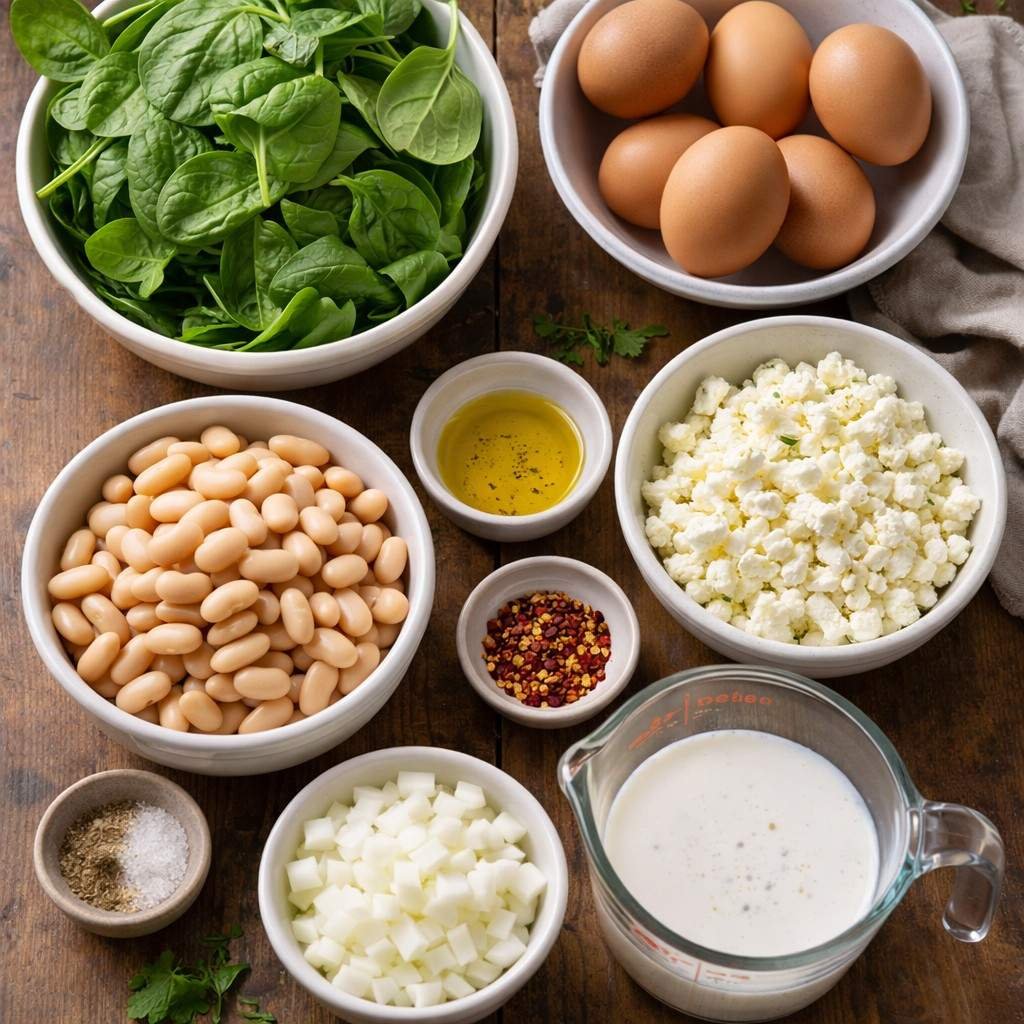 Healthy bake ingredients