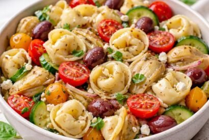 Thumbnail for Easy Mediterranean Tortellini Salad