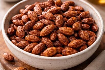 Thumbnail for Easy Oven-Roasted Spiced Almonds Recipe