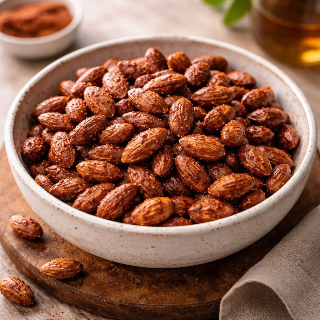 Oven-Roasted Spiced Almonds