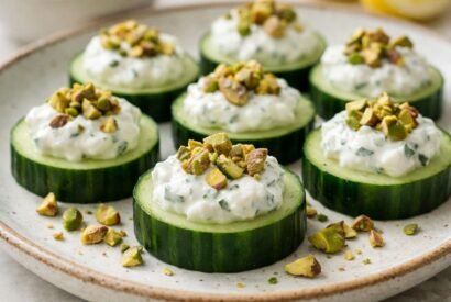 Thumbnail for 3-Ingredient Tzatziki Cucumber Bites