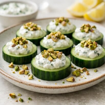 Tzatziki Cucumber Bites