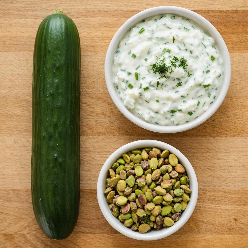 Tzatziki Cucumber Bites ingredients
