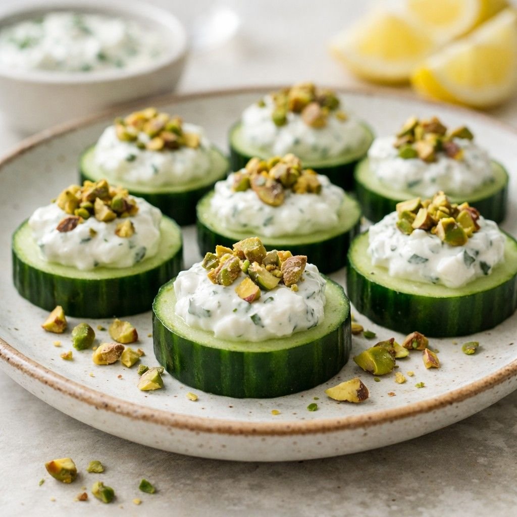 Tzatziki Cucumber Bites