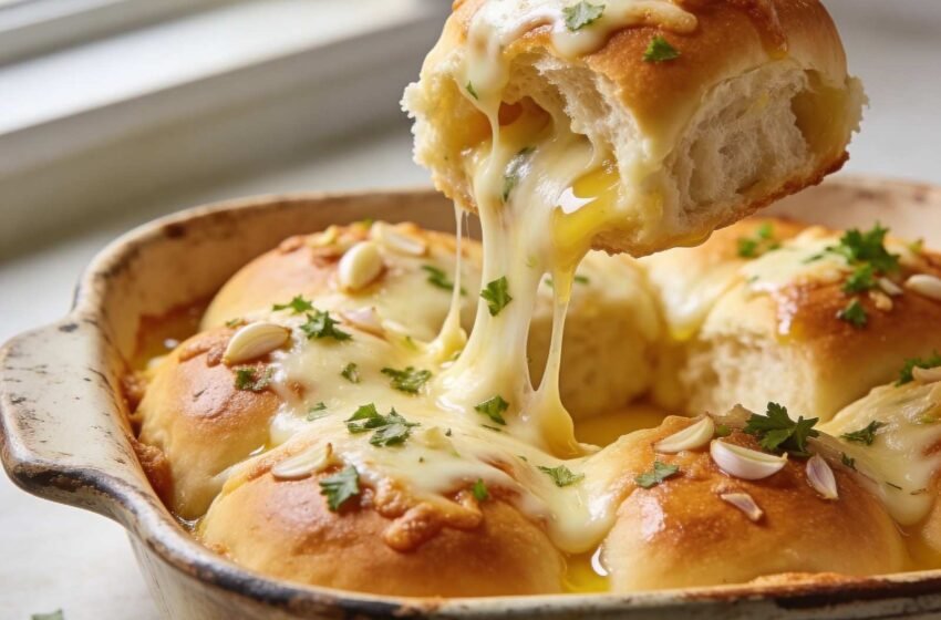 butterfly cheese garlic rolls
