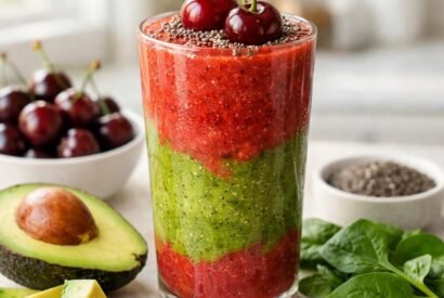 Thumbnail for Anti-Inflammatory Cherry Spinach Smoothie