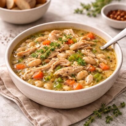 chicken and white bean soup