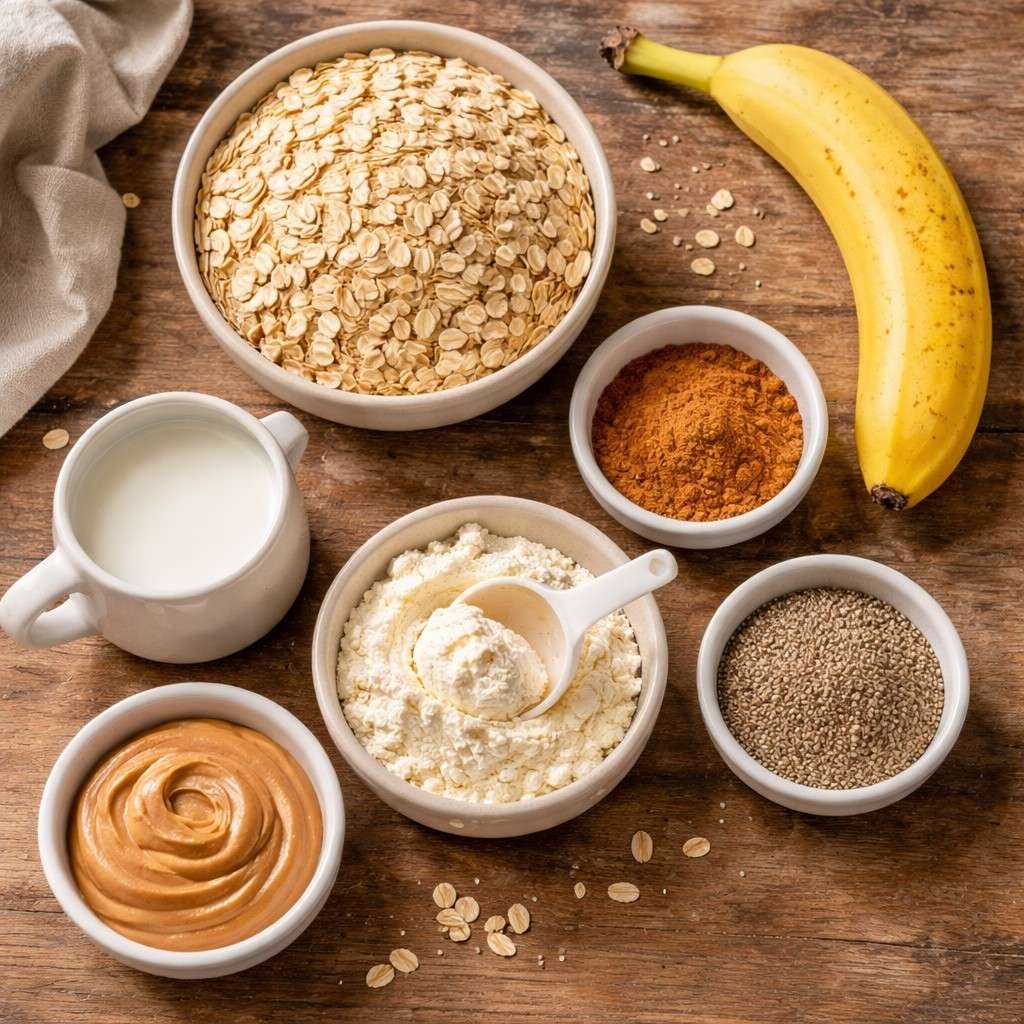protein oatmeal ingredients