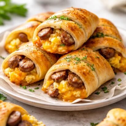 sausage egg roll-ups