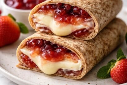 Thumbnail for Quick 3-Ingredient Brie and Jam Wrap