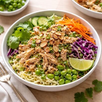 Asian Chicken Salad Bowls