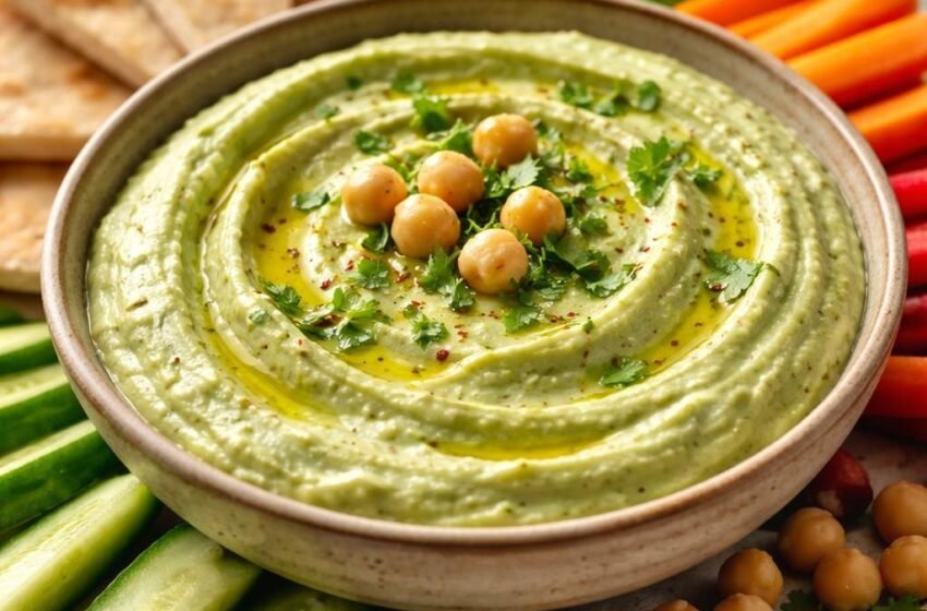 Avocado Hummus Dip