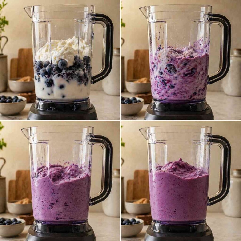 Blueberry Ice Cream blend
