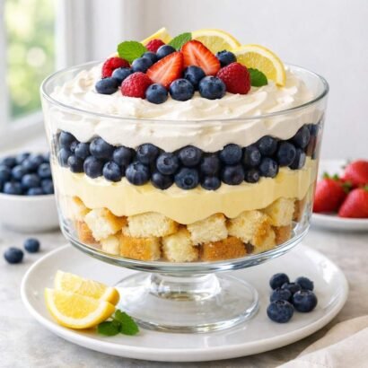 Blueberry Trifle