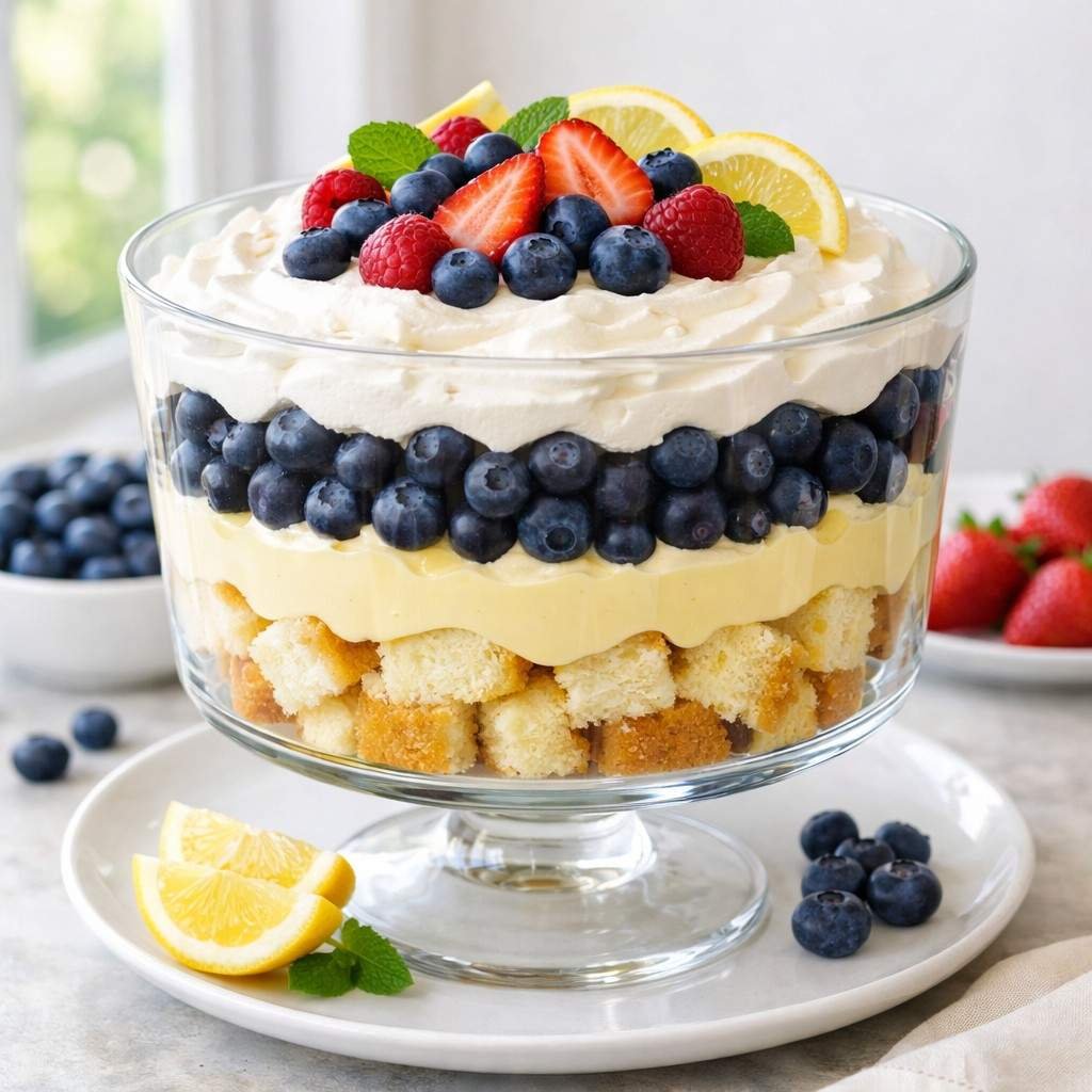 Blueberry Trifle
