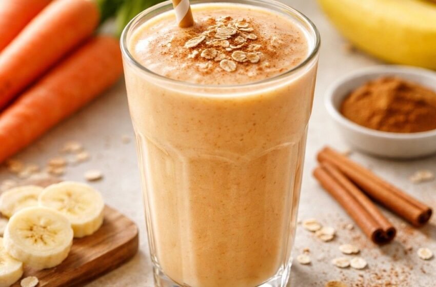 Carrot cake smoothie
